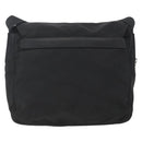 PRADA Shoulder Bag Nylon Black Silver Auth yk20084V-2