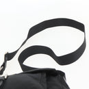 PRADA Shoulder Bag Nylon Black Silver Auth yk20084V-14