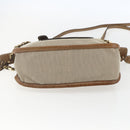 Chloe Harley Hand Bag Canvas Leather 2way Beige Gold Auth yk20085V-11