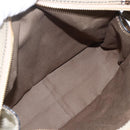 Chloe Harley Hand Bag Canvas Leather 2way Beige Gold Auth yk20085V-17