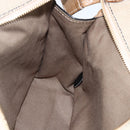 Chloe Harley Hand Bag Canvas Leather 2way Beige Gold Auth yk20085V-19