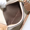 Chloe Harley Hand Bag Canvas Leather 2way Beige Gold Auth yk20085V-20