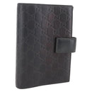 GUCCI GG Canvas Agenda Day Planner Cover Black 115241 Auth yk20086-1