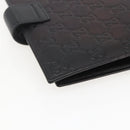 GUCCI GG Canvas Agenda Day Planner Cover Black 115241 Auth yk20086-11
