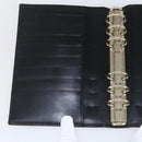 GUCCI GG Canvas Agenda Day Planner Cover Black 115241 Auth yk20086-14