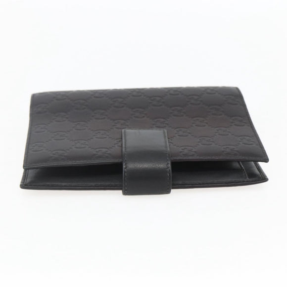 GUCCI GG Canvas Agenda Day Planner Cover Black 115241 Auth yk20086