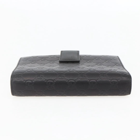 GUCCI GG Canvas Agenda Day Planner Cover Black 115241 Auth yk20086