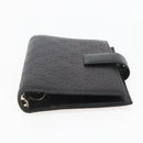 GUCCI GG Canvas Agenda Day Planner Cover Black 115241 Auth yk20086-7