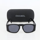 CHANEL COCO Mark Sunglasses plastic Black CC Auth yk20088V-11