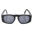 CHANEL COCO Mark Sunglasses plastic Black CC Auth yk20088V-2
