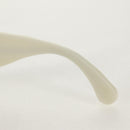 CHANEL COCO Mark Sunglasses plastic Black White CC Auth yk20094V-13