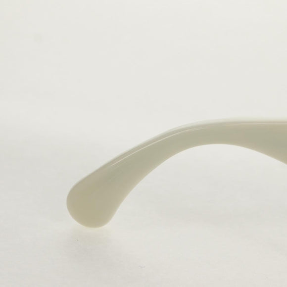 CHANEL COCO Mark Sunglasses plastic Black White CC Auth yk20094V