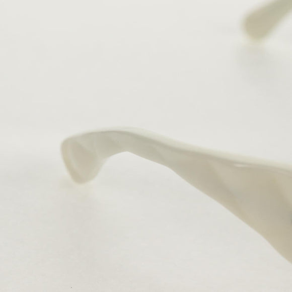 CHANEL COCO Mark Sunglasses plastic Black White CC Auth yk20094V