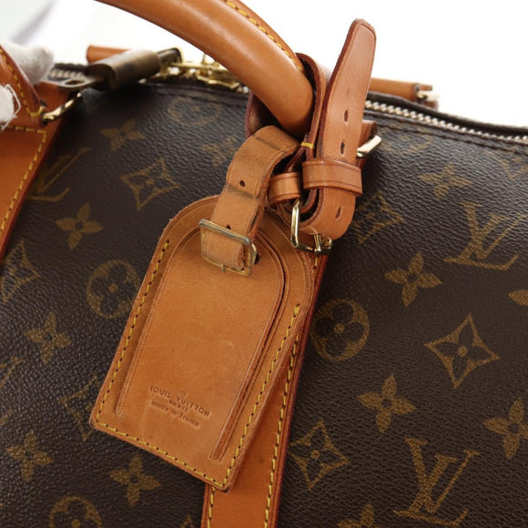 LOUIS VUITTON Monogram Keepall 45 Boston Bag M41428 LV Auth yk20101V
