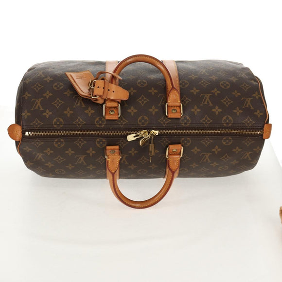 LOUIS VUITTON Monogram Keepall 45 Boston Bag M41428 LV Auth yk20101V