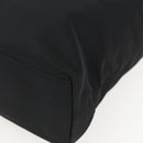 PRADA Tote Bag Nylon Black Silver Auth yk20104V-9