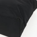 PRADA Tote Bag Nylon Black Silver Auth yk20104V-15