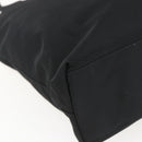 PRADA Tote Bag Nylon Black Silver Auth yk20104V-16