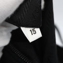 PRADA Tote Bag Nylon Black Silver Auth yk20104V-11