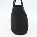 PRADA Tote Bag Nylon Black Silver Auth yk20104V-3