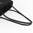 PRADA Tote Bag Nylon Black Silver Auth yk20104V-7