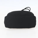 PRADA Tote Bag Nylon Black Silver Auth yk20104V-5