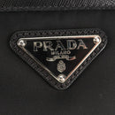 PRADA Tote Bag Nylon Black Silver BR2311 Auth yk20106V-18