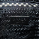 PRADA Tote Bag Nylon Black Silver BR2311 Auth yk20106V-20