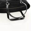 PRADA Tote Bag Nylon Black Silver BR2311 Auth yk20106V-7