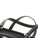 PRADA Tote Bag Nylon Black Silver BR2311 Auth yk20106V-14