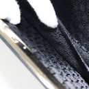 GUCCI Hand Bag Leather Black Gold Auth yk20107A-22