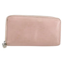 LOUIS VUITTON Epi Zippy Wallet Long Wallet Rose Valerine M61863 LV Auth yk20109-1