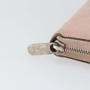 LOUIS VUITTON Epi Zippy Wallet Long Wallet Rose Valerine M61863 LV Auth yk20109-8