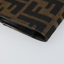 FENDI Zucca Canvas Cigarette Case Black Brown Auth yk20111V-16