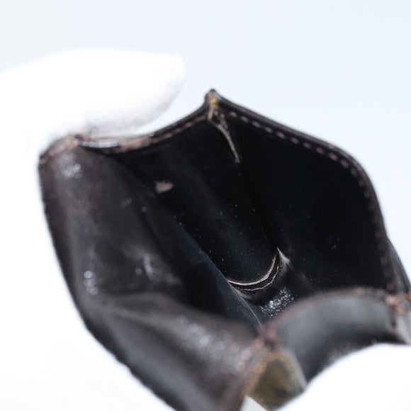 FENDI Zucca Canvas Cigarette Case Black Brown Auth yk20111V