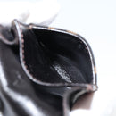 FENDI Zucca Canvas Cigarette Case Black Brown Auth yk20111V-11