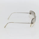 CHANEL COCO Mark Sunglasses metal Silver CC Auth yk20112V-4