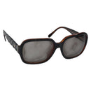 CHANEL COCO Mark Sunglasses plastic Silver CC Auth yk20113V-1