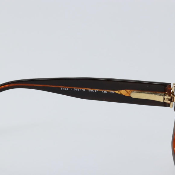 CHANEL COCO Mark Sunglasses plastic Silver CC Auth yk20113V