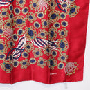 CHANEL Scarf Silk Red CC Auth yk20114-10
