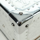 LOUIS VUITTON Monogram Mirror Cotoville 40 Trunk Silver M20454 LV Auth yk20115SM-12