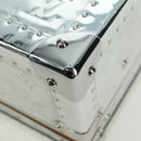 LOUIS VUITTON Monogram Mirror Cotoville 40 Trunk Silver M20454 LV Auth yk20115SM-13