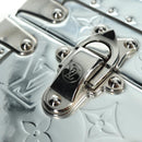 LOUIS VUITTON Monogram Mirror Cotoville 40 Trunk Silver M20454 LV Auth yk20115SM-15