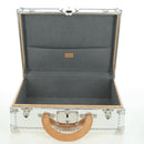 LOUIS VUITTON Monogram Mirror Cotoville 40 Trunk Silver M20454 LV Auth yk20115SM-17