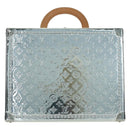 LOUIS VUITTON Monogram Mirror Cotoville 40 Trunk Silver M20454 LV Auth yk20115SM-2