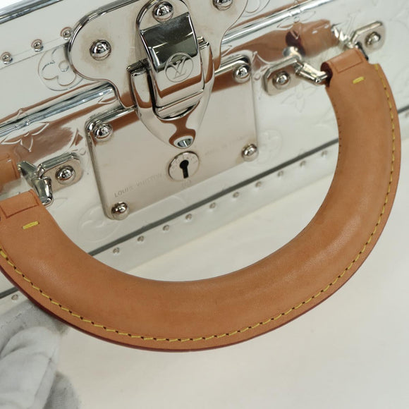 LOUIS VUITTON Monogram Mirror Cotoville 40 Trunk Silver M20454 LV Auth yk20115SM