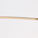 CHANEL Sunglasses metal Gold Tone CC Auth yk20130V-11