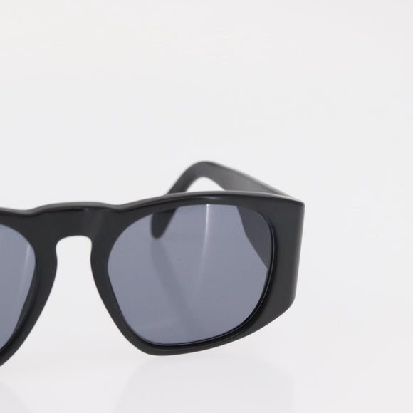CHANEL Sunglasses plastic Black CC Auth yk20131