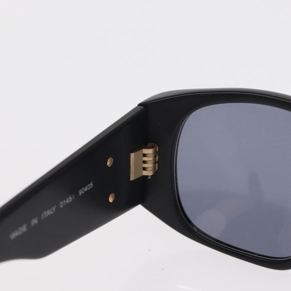 CHANEL Sunglasses plastic Black CC Auth yk20131
