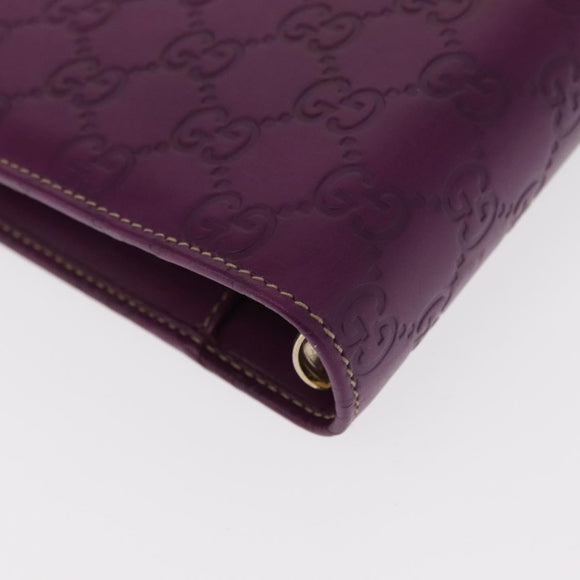 GUCCI GG Canvas Guccissima Day Planner Cover Purple 115241 2888 Auth yk20133A